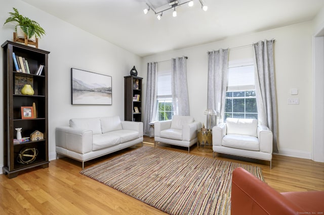 7 Castlewood Dr Unit 7, Monroe, CT 06468 - living area featuring light wood-type flooring and baseboards