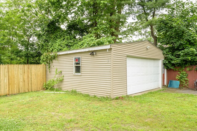 49 Olmsted St, East Hartford, CT 06108 - view of detached garage