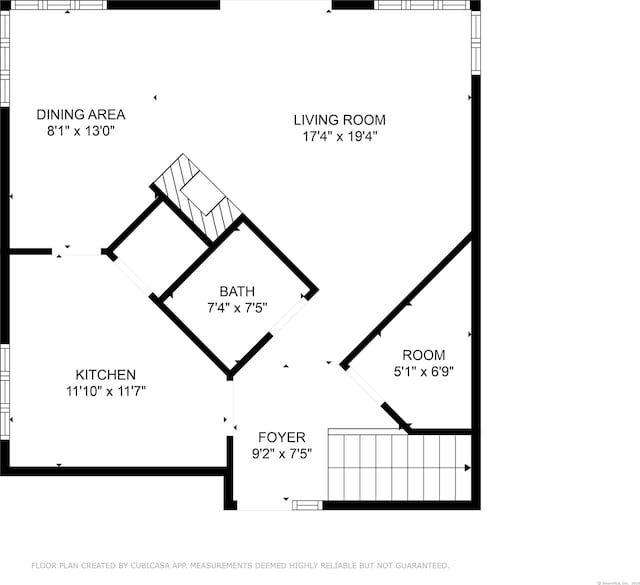 12 Byrne Ct Unit D, Farmington, CT 06032 - view of floor plan / room layout
