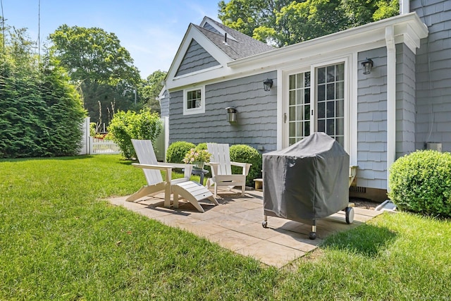 5 Lookout Rd, Norwalk, CT 06850 - view of patio / terrace with grilling area