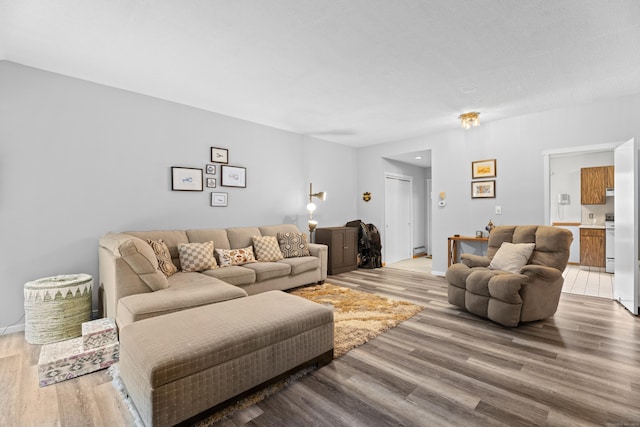 21 Heritage Cir Unit A, Southbury, CT 06488 - living room featuring light wood-style floors