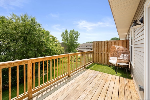 64 Scotch Cap Rd Unit 173, Waterford, CT 06375 - view of wooden terrace