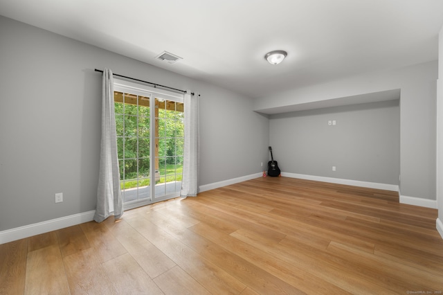 64 Scotch Cap Rd Unit 173, Waterford, CT 06375 - empty room with light wood-style flooring and baseboards
