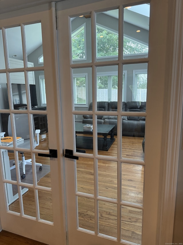 118 Harding Ave, Newington, CT 06111 - detailed view of an office area and french doors