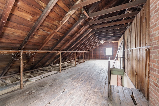 21 Bigelow Ave, Enfield, CT 06082 - attic featuring an upstairs landing