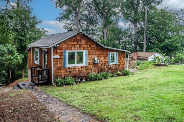 69 Forest Dr, Newtown, CT 06482 - view of side of property with a yard