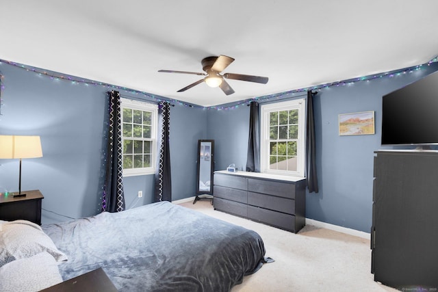 24 Cambridge Dr, Southington, CT 06489 - carpeted bedroom featuring multiple windows and ceiling fan