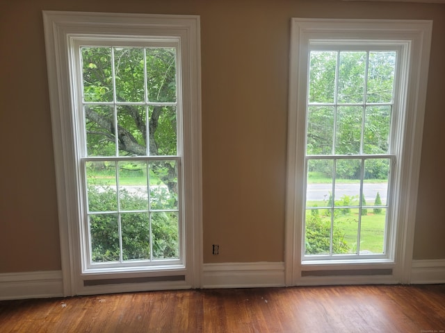 39 Windham Center Rd, Windham, CT 06280 - doorway to outside featuring healthy amount of natural light and wood finished floors
