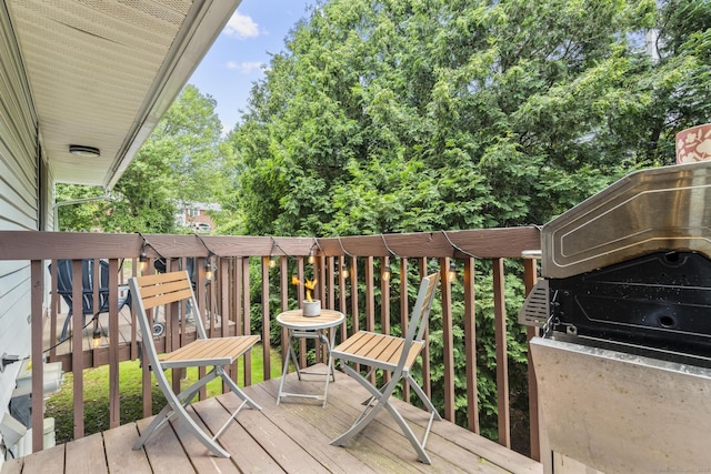 410 Farmington Ave Apt M2, New Britain, CT 06053 - view of wooden deck