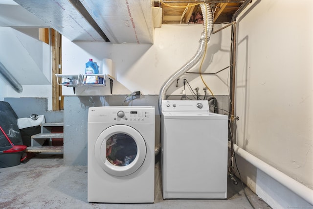 410 Farmington Ave Apt M2, New Britain, CT 06053 - washroom with separate washer and dryer