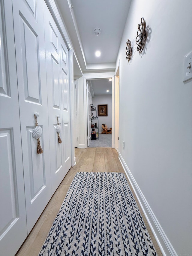 5 Mansfield Grove Rd Apt 146, East Haven, CT 06512 - hallway featuring light wood-type flooring