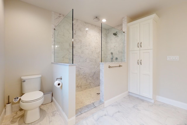 13 Spruce Ridge Dr, New Fairfield, CT 06812 - full bath featuring marble finish flooring, a marble finish shower, and a closet