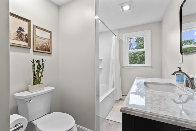 14 Pine Tree Ln, Avon, CT 06001 - full bath featuring vanity, healthy amount of natural light, and shower / tub combo with curtain