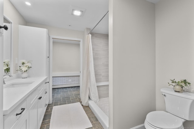 14 Pine Tree Ln, Avon, CT 06001 - bathroom featuring vanity, a tile shower, and recessed lighting