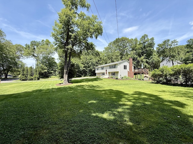 37 Pine Hill Rd, Tolland, CT 06084 - view of grassy yard featuring view of scattered trees