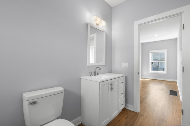 195 Arctic St, Bridgeport, CT 06608 - half bath featuring wood finished floors and vanity
