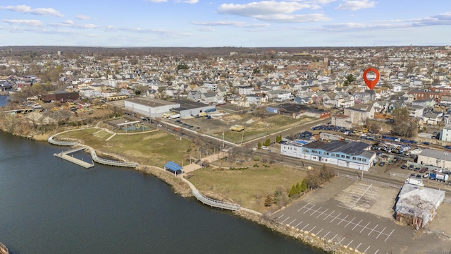 195 Arctic St, Bridgeport, CT 06608 - drone / aerial view of a large body of water