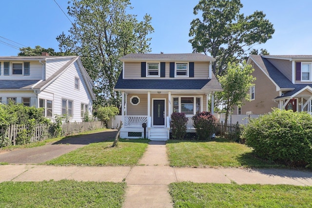 283 Third Ave, West Haven, CT 06516 - view of front facade featuring a porch and asphalt driveway