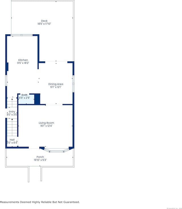 283 Third Ave, West Haven, CT 06516 - view of floor plan / room layout
