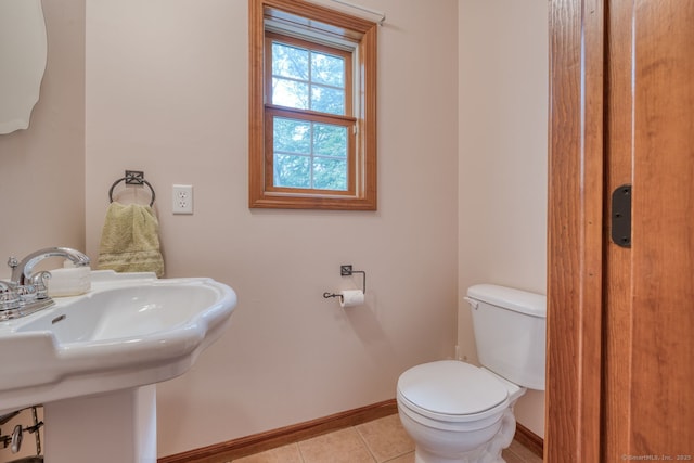 1047 Merrow Rd, Coventry, CT 06238 - half bath with baseboards and tile patterned flooring