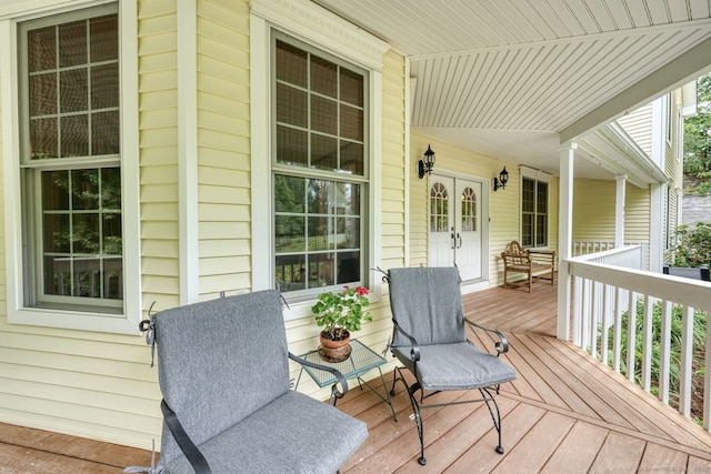 1047 Merrow Rd, Coventry, CT 06238 - view of wooden porch