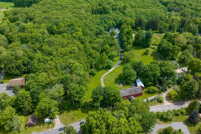 1047 Merrow Rd, Coventry, CT 06238 - aerial overview of property's location featuring a forest
