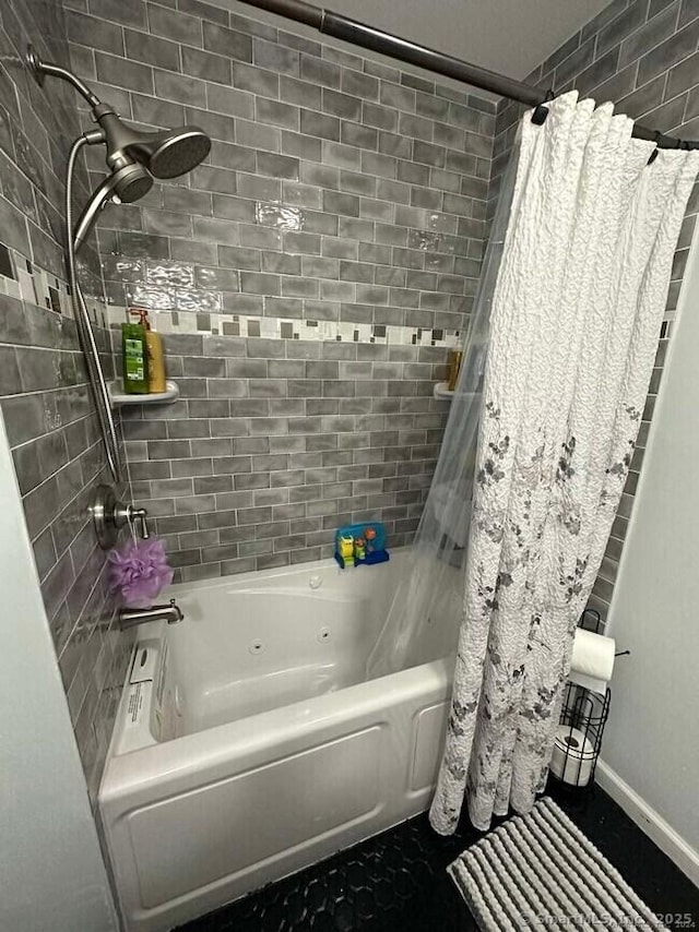 470 Nott St, Wethersfield, CT 06109 - bathroom with a combined bath / shower with jetted tub