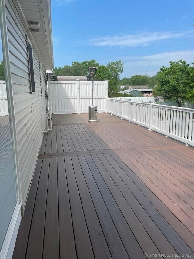 470 Nott St, Wethersfield, CT 06109 - view of deck