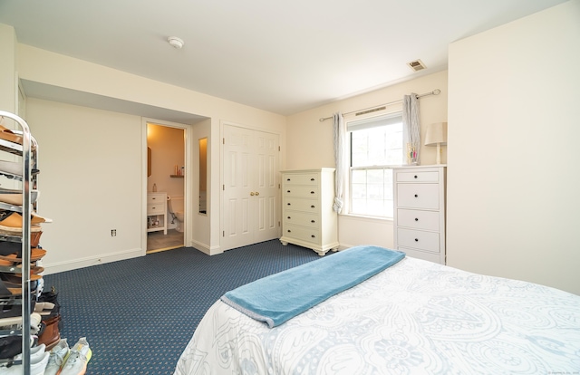 3 France St Unit B, Norwalk, CT 06851 - bedroom with carpet and ensuite bathroom