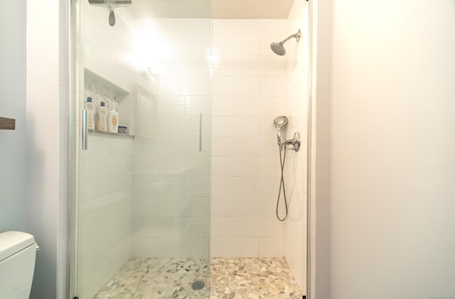 3 France St Unit B, Norwalk, CT 06851 - bathroom featuring a shower stall and toilet