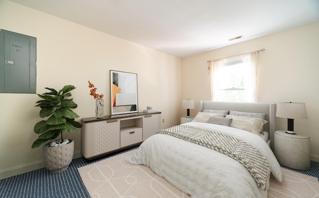 3 France St Unit B, Norwalk, CT 06851 - carpeted bedroom featuring electric panel and baseboards