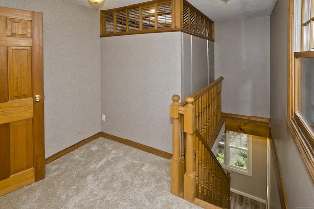 317 Turnpike Rd, Somers, CT 06071 - stairs with carpet floors and baseboards