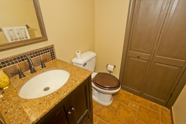 317 Turnpike Rd, Somers, CT 06071 - bathroom with vanity and backsplash