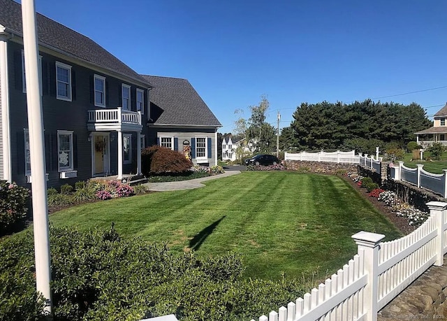 1 Far Horizon Dr, Wallingford, CT 06492 - view of yard with a balcony