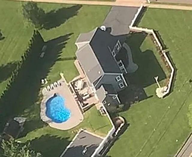 1 Far Horizon Dr, Wallingford, CT 06492 - drone / aerial view of a pool