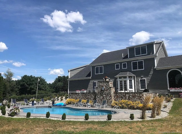 1 Far Horizon Dr, Wallingford, CT 06492 - swimming pool with a patio