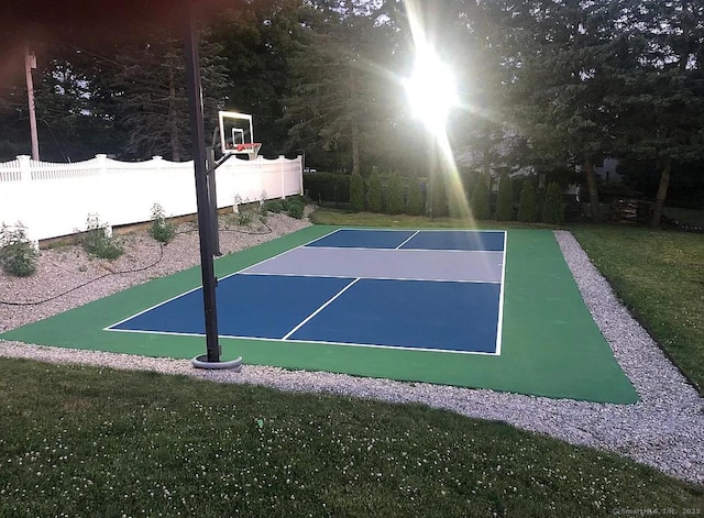1 Far Horizon Dr, Wallingford, CT 06492 - view of basketball court with basketball hoop