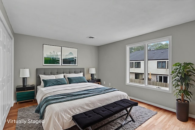 189 High Top Cir W Unit 189, Hamden, CT 06514 - bedroom featuring wood finished floors and a closet