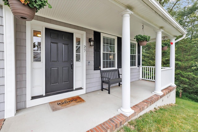 27 Bartlett Ln Unit 27, Shelton, CT 06484 - property entrance with a porch
