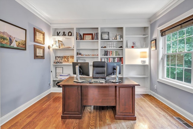 27 Bartlett Ln Unit 27, Shelton, CT 06484 - home office featuring wood finished floors and crown molding