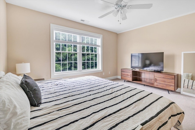 27 Bartlett Ln Unit 27, Shelton, CT 06484 - bedroom featuring light colored carpet and a ceiling fan