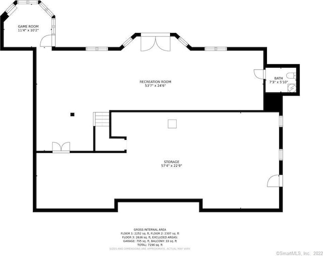 275 Chestnut Grv, Guilford, CT 06437 - view of room layout