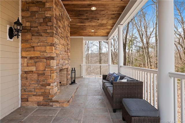 275 Chestnut Grv, Guilford, CT 06437 - sunroom / solarium with outdoor lounge area