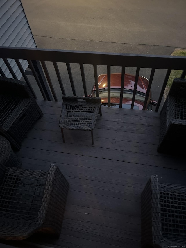560 Yale Ave Unit 124, Meriden, CT 06450 - view of wooden deck