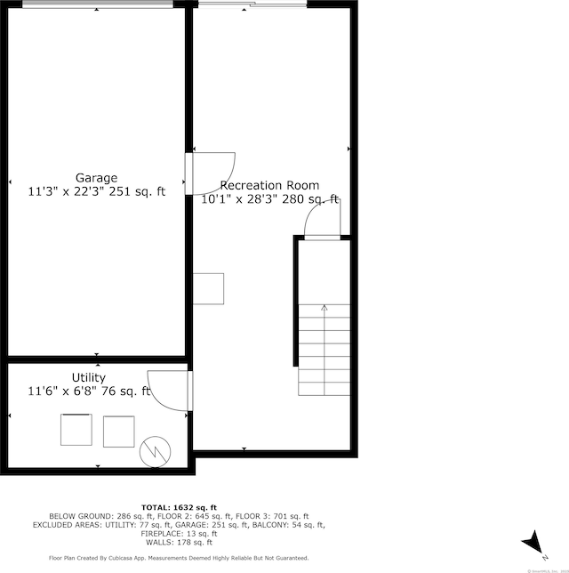 560 Yale Ave Unit 124, Meriden, CT 06450 - view of room layout