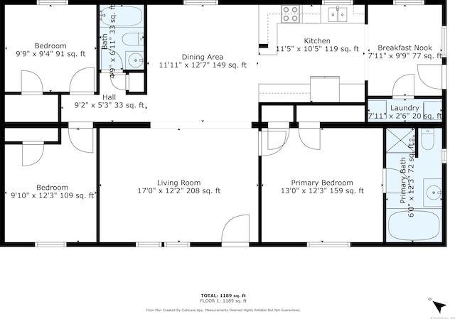 8 Haley Ln, Windham, CT 06256 - view of floor plan / room layout