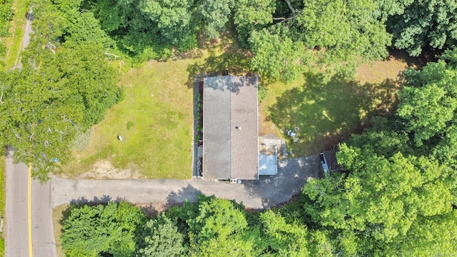 837 Long Cove Rd, Ledyard, CT 06335 - view from above of property