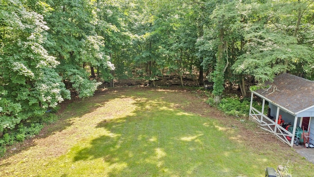 837 Long Cove Rd, Ledyard, CT 06335 - view of green lawn