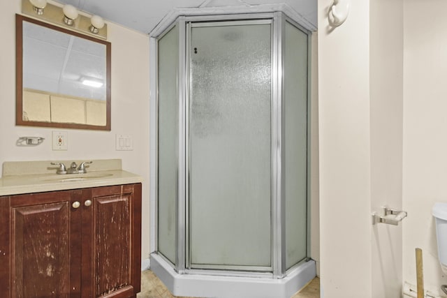 837 Long Cove Rd, Ledyard, CT 06335 - full bath featuring vanity and a stall shower