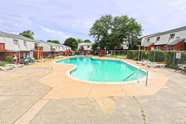 330 Short Beach Rd Apt G13, East Haven, CT 06512 - community pool featuring a residential view and a patio area